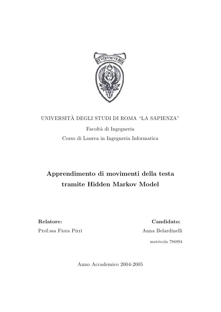 SCARICARE MATLAB SAPIENZA